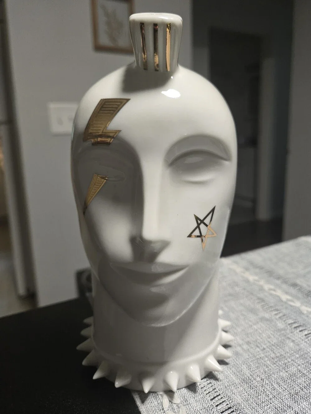 Jonathan Adler Gilded Muse Mohawk Lollipop Holder, Decor Piece